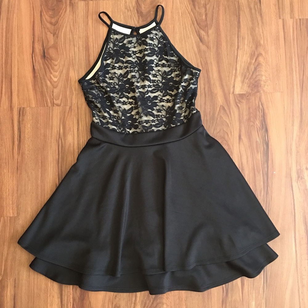 Black party dress